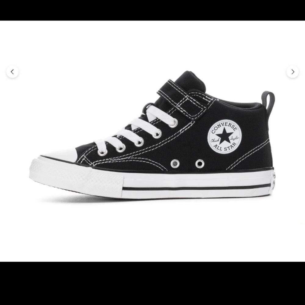Converse Kids' Black and White Sneakers